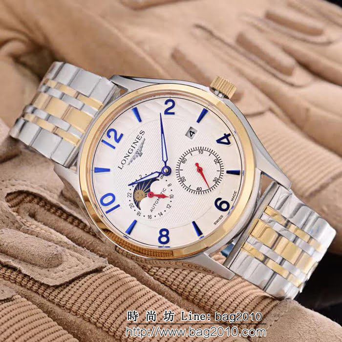 LONGINES浪琴 四針分離 精品男士腕表 WSS1435